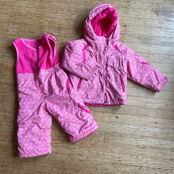 Columbia pink Snowsuit for Toddlers - Picture 1 of 14